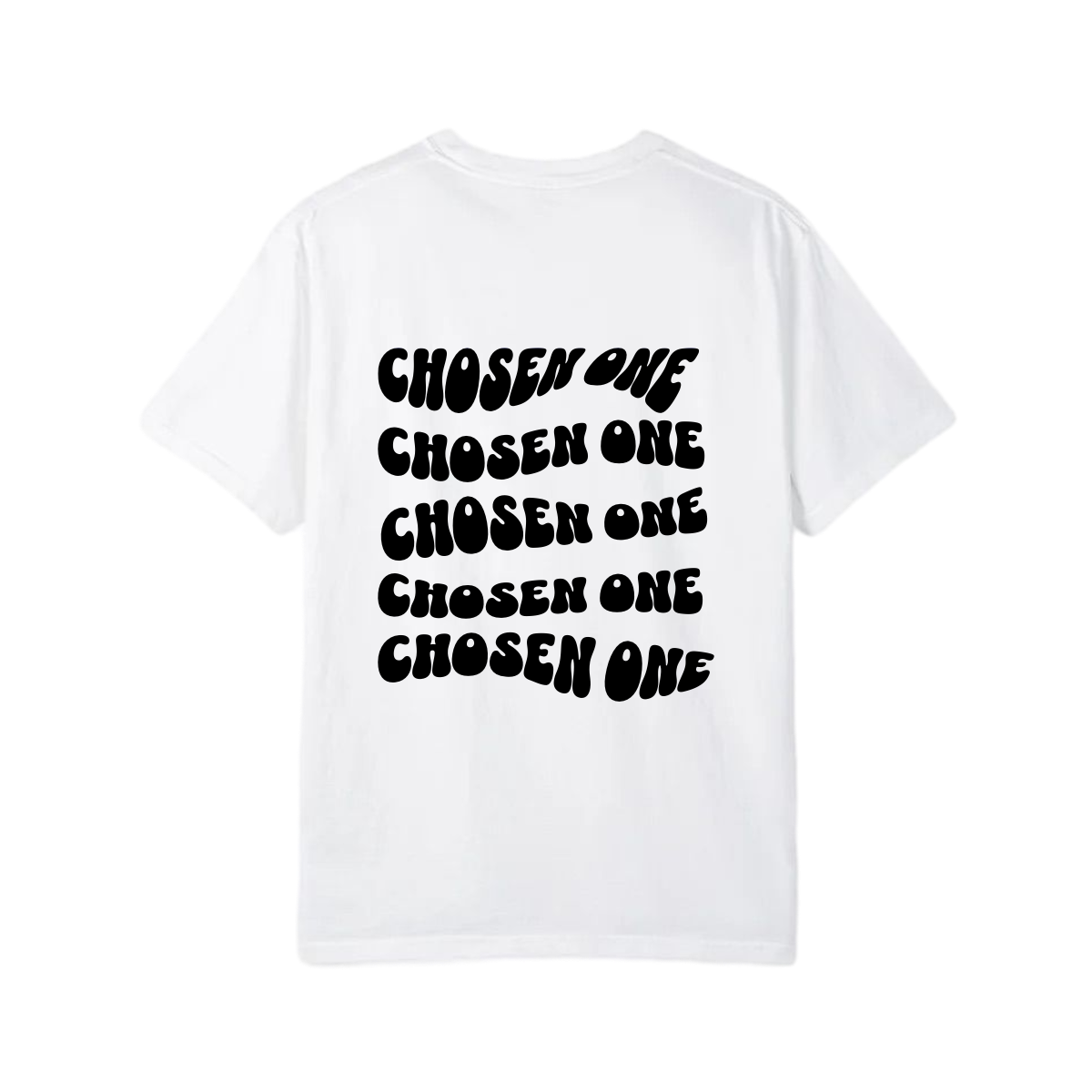 CHOSEN ONE TEE white/black