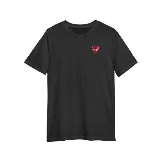 HEART TEE black